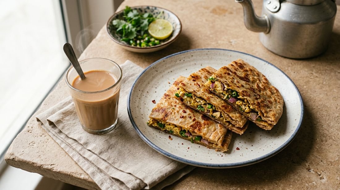 Egg paratha