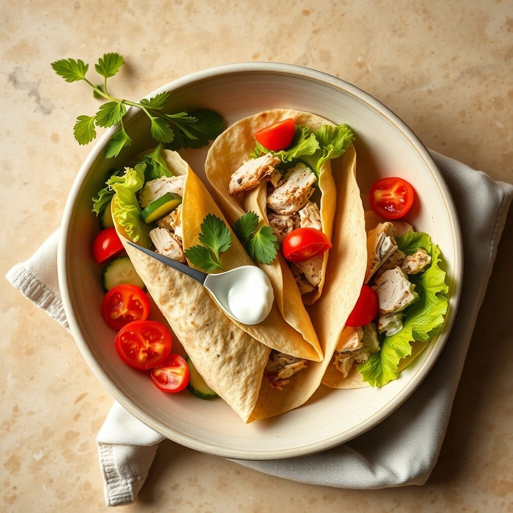 Chicken wraps